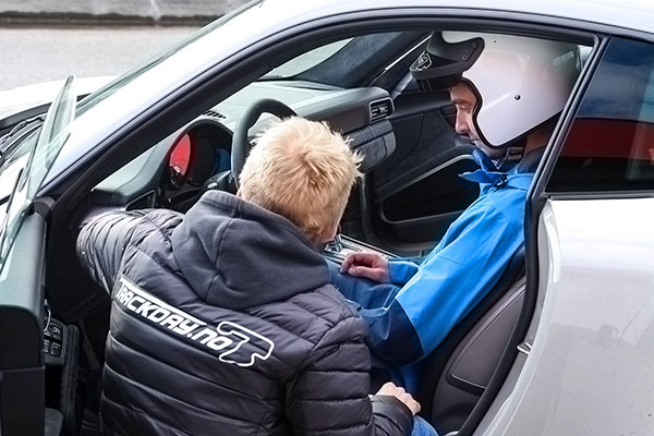 Banekjøringskurs på racerbane